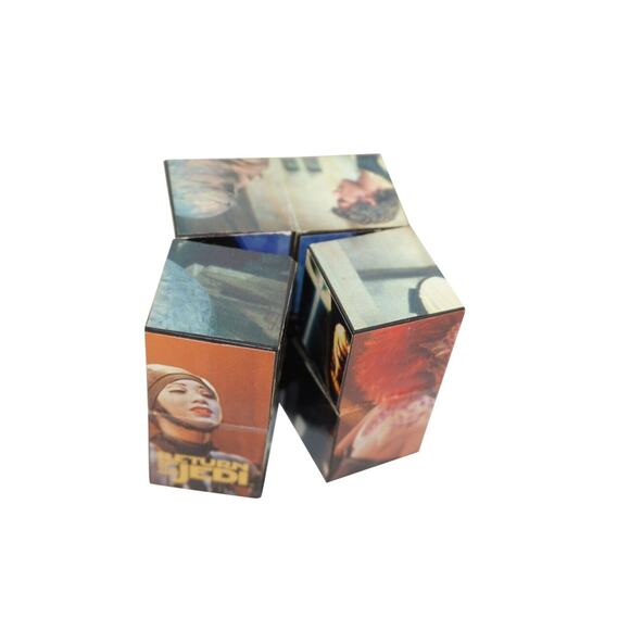 Star Wars Cube Promo Taco Bell Meal Toy - Trilogy 2" Puzzle Picture Game 1996 - Picture 6 of 8